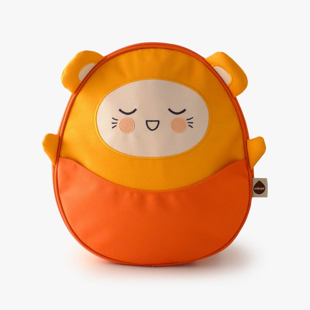 Small orange backpack NWT